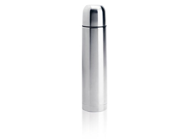 Ståltermos, rustfritt stål sølv 